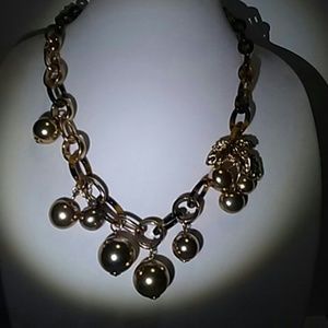 J. Crew Tortoise statement necklace